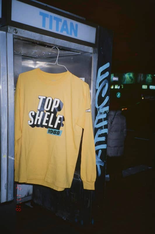 Top Shelf 1988 T-Shirt Front